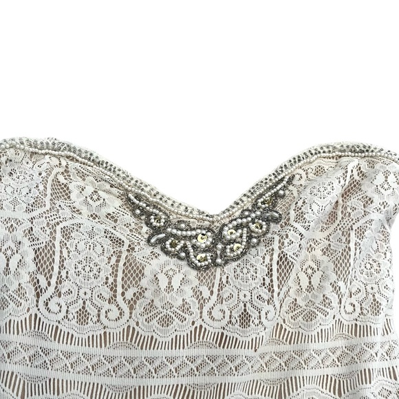 Free People Strapless White Dress - Picture 3 of 3